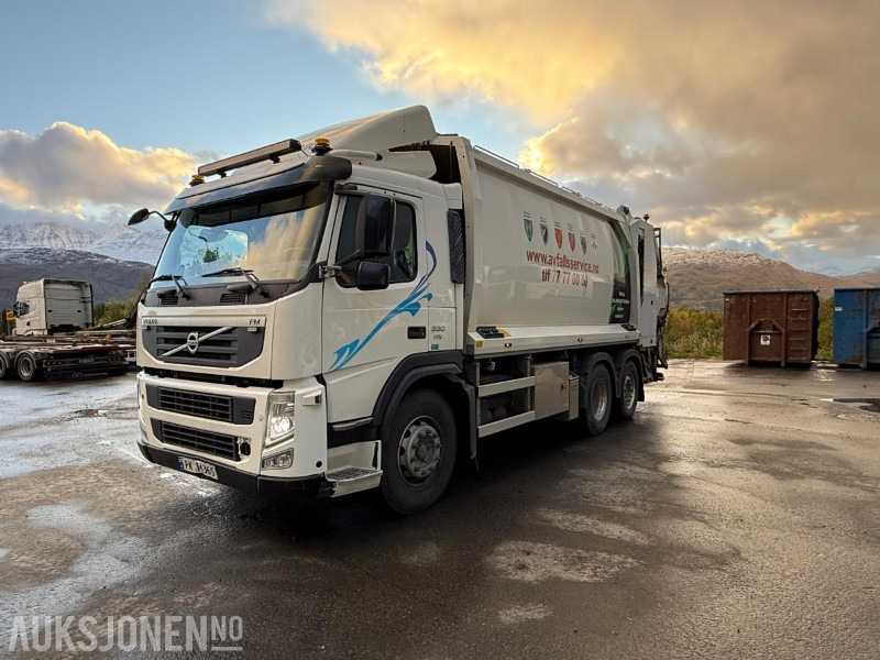2011 Volvo FM330 6X2 Komprimatorbil 22M3 - Strøere - Baklaster - 353908KM - Xe tải chở rác: hình 1 2011 Volvo FM330 6X2 Komprimatorbil 22M3 - Strøere - Baklaster - 353908KM - Xe tải chở rác: hình 1