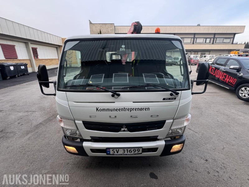2012 Fuso Canter kranbil med plan - Xe cẩu tự hành: hình 5 2012 Fuso Canter kranbil med plan - Xe cẩu tự hành: hình 5