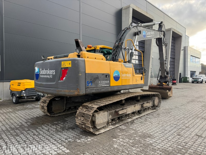 2012 Volvo EC220DL Beltegraver - Gravemaskin - Engcon Tiltrotator - Máy xúc: hình 1 2012 Volvo EC220DL Beltegraver - Gravemaskin - Engcon Tiltrotator - Máy xúc: hình 1