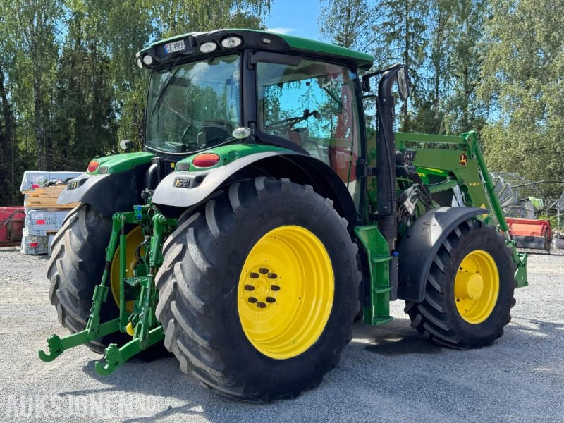2013 John Deere 6150R traktor med frontlaster / Nylig EU-godkjent - Máy cày: hình 5 2013 John Deere 6150R traktor med frontlaster / Nylig EU-godkjent - Máy cày: hình 5