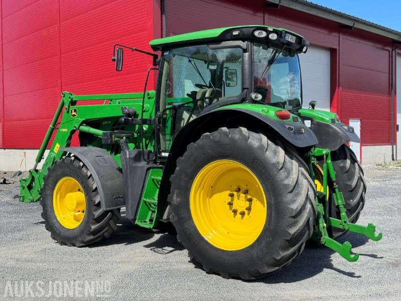 2013 John Deere 6150R traktor med frontlaster / Nylig EU-godkjent - Máy cày: hình 3 2013 John Deere 6150R traktor med frontlaster / Nylig EU-godkjent - Máy cày: hình 3