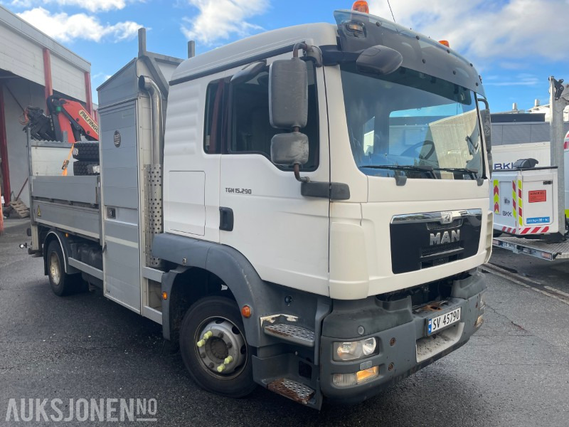 2013 MAN TGM 15.290 E- verkspåbygg med bak montert kran (Palfinger PK9002 – EH) og vinsj - Nye vinterfelger og dekk NYLIG EU OK - Xe cẩu tự hành: hình 3 2013 MAN TGM 15.290 E- verkspåbygg med bak montert kran (Palfinger PK9002 – EH) og vinsj - Nye vinterfelger og dekk NYLIG EU OK - Xe cẩu tự hành: hình 3