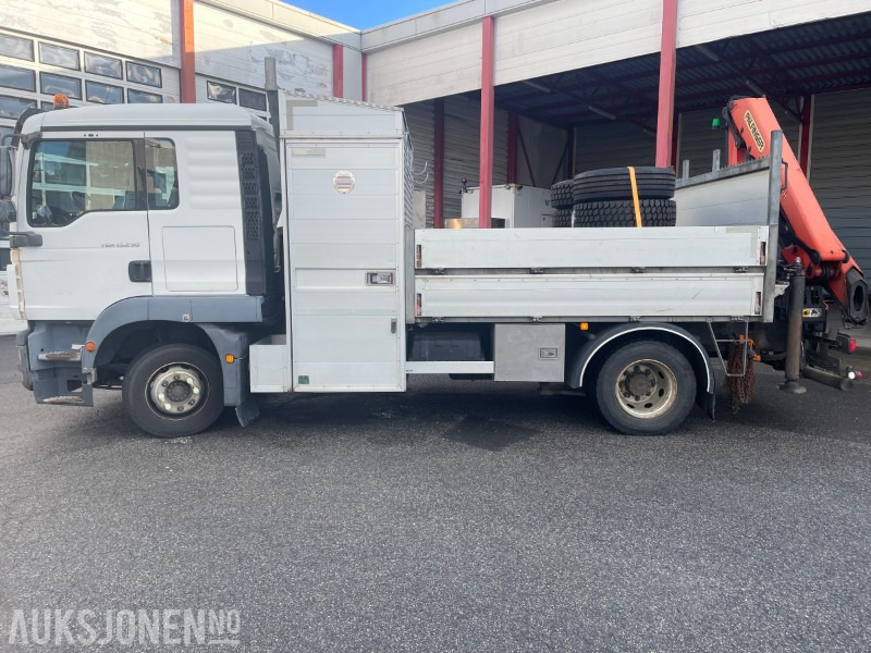 2013 MAN TGM 15.290 E- verkspåbygg med bak montert kran (Palfinger PK9002 – EH) og vinsj - Nye vinterfelger og dekk - Xe cẩu tự hành: hình 4 2013 MAN TGM 15.290 E- verkspåbygg med bak montert kran (Palfinger PK9002 – EH) og vinsj - Nye vinterfelger og dekk - Xe cẩu tự hành: hình 4