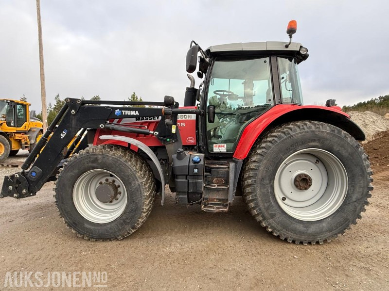 2013 Massey Ferguson 7616 Dyna-6 med Trima +5.1P frontlaster - Máy cày: hình 2 2013 Massey Ferguson 7616 Dyna-6 med Trima +5.1P frontlaster - Máy cày: hình 2
