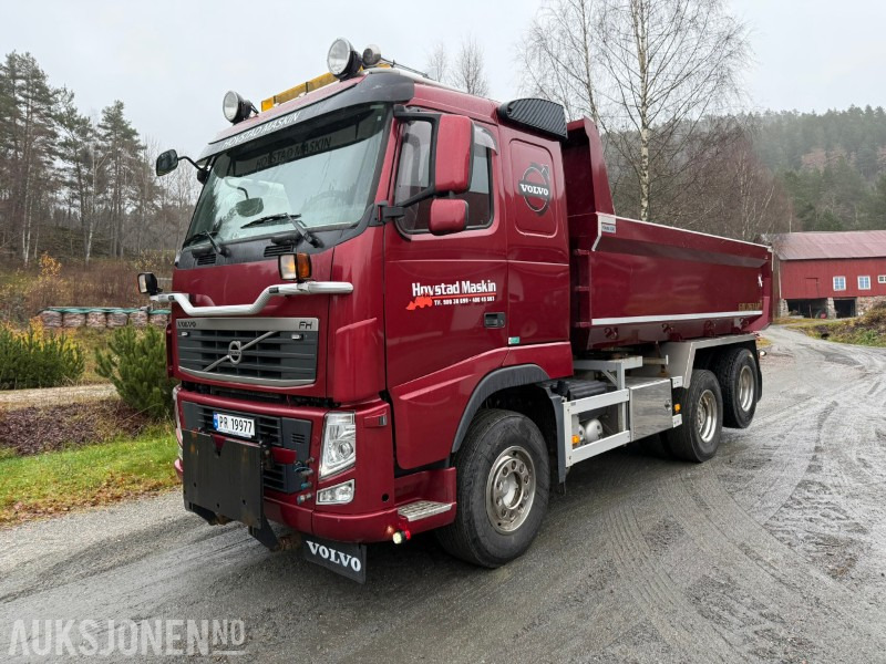 2013 Volvo FH 540 Tippbil / KM 210975 / Løfteboggi / Bladfjærer / Navreduksjon / Maur Kasse – Pen og velholdt - Xe ben: hình 2 2013 Volvo FH 540 Tippbil / KM 210975 / Løfteboggi / Bladfjærer / Navreduksjon / Maur Kasse – Pen og velholdt - Xe ben: hình 2