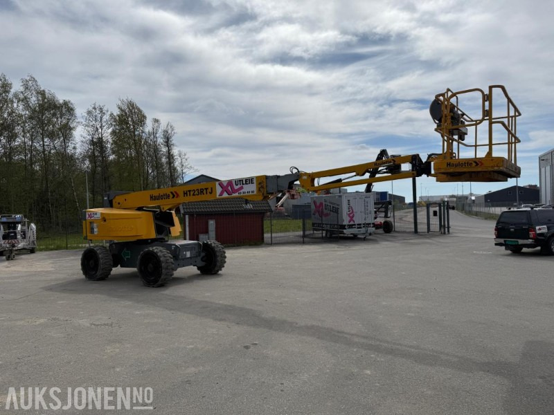 2014 Haulotte HT23RTJ BOMLIFT - SERVICEHISTORIKK. - Nền bục trên không: hình 2 2014 Haulotte HT23RTJ BOMLIFT - SERVICEHISTORIKK. - Nền bục trên không: hình 2
