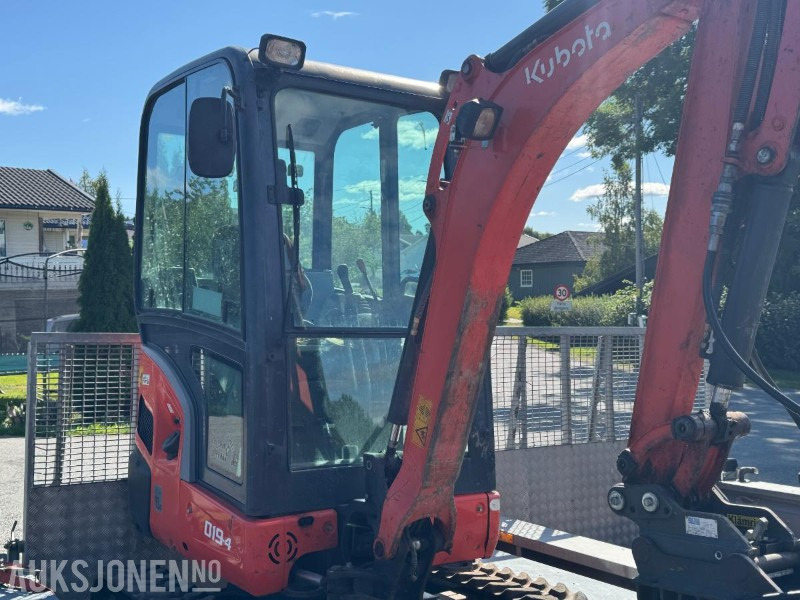 2014 Kubota KX019-4 minigraver med 3 skuffer - Máy xúc mini: hình 5 2014 Kubota KX019-4 minigraver med 3 skuffer - Máy xúc mini: hình 5