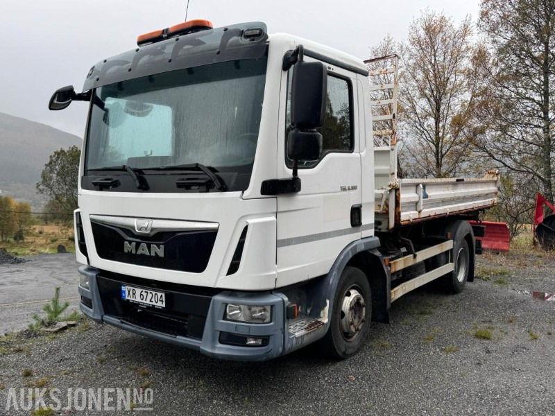 2014 MAN TGL 8.180 Tippbil - Treveistipp - Euro 6 - Gått 150.000 km - Nylig EU godkjent - Xe ben: hình 1 2014 MAN TGL 8.180 Tippbil - Treveistipp - Euro 6 - Gått 150.000 km - Nylig EU godkjent - Xe ben: hình 1