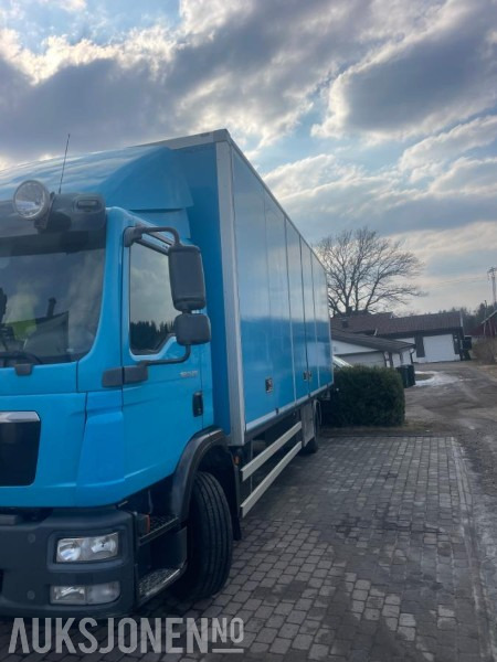 2014 MAN TGM lastebil/skapbil - Full sideåpning - Plass til 18 paller 2014 MAN TGM lastebil, blå, med 385 000 km - Xe tải hộp: hình 5 2014 MAN TGM lastebil/skapbil - Full sideåpning - Plass til 18 paller 2014 MAN TGM lastebil, blå, med 385 000 km - Xe tải hộp: hình 5