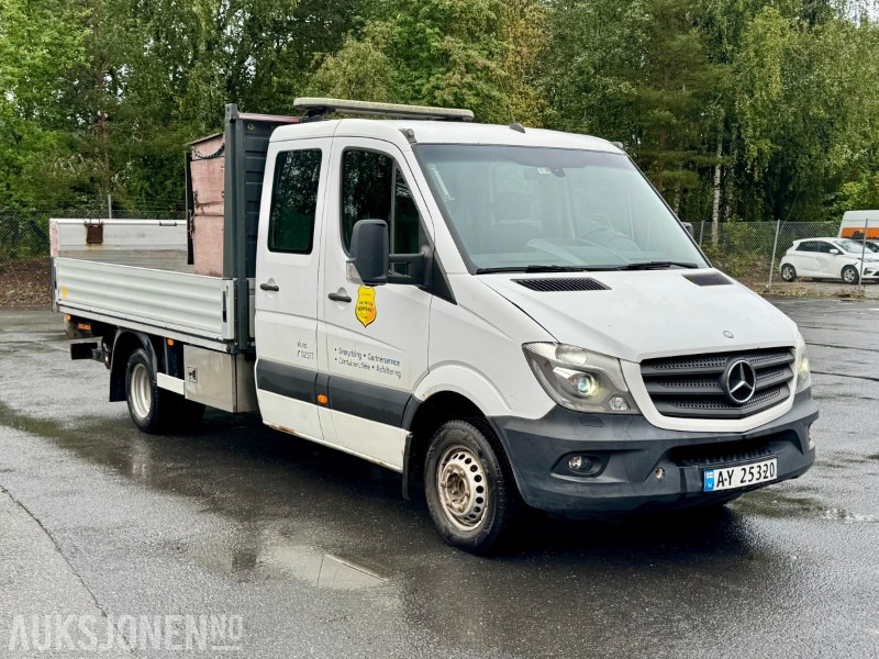 2014 Mercedes-Benz Sprinter 516 CDI planbil, 5-tonn, dobbelkabin, bakløft, lysbjelke - Xe tải thùng lửng/ Phẳng: hình 3 2014 Mercedes-Benz Sprinter 516 CDI planbil, 5-tonn, dobbelkabin, bakløft, lysbjelke - Xe tải thùng lửng/ Phẳng: hình 3