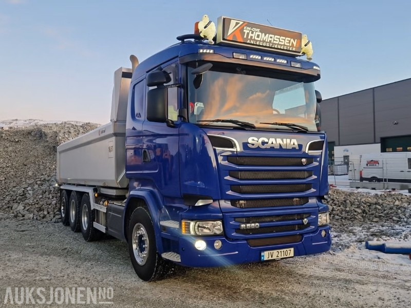 2015 Scania R580 Tippbil - Euro6 - 8X4 - 483 000km - Xe ben: hình 2 2015 Scania R580 Tippbil - Euro6 - 8X4 - 483 000km - Xe ben: hình 2