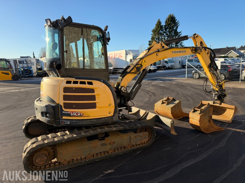 2016 Yanmar VIO57-U minigraver – Rototilt • 3 skuffer • Sentralsmøring • Kun 2 180 timer - Máy xúc mini: hình 5 2016 Yanmar VIO57-U minigraver – Rototilt • 3 skuffer • Sentralsmøring • Kun 2 180 timer - Máy xúc mini: hình 5
