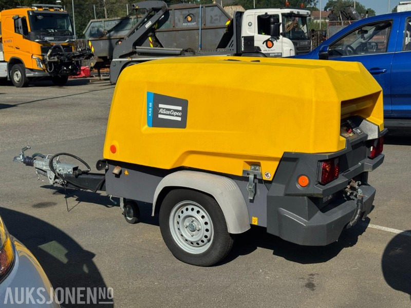 2017 Atlas Copco XAS 68 - Kompressor - Timer: 257 - Giàn khoan: hình 3 2017 Atlas Copco XAS 68 - Kompressor - Timer: 257 - Giàn khoan: hình 3