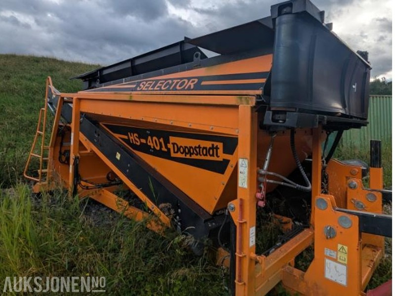 2017 Doppstadt HS-401 Selector Sikt - Kun 80 timer - Hydraulisk drift og magnetbånd - Máy sàng: hình 1 2017 Doppstadt HS-401 Selector Sikt - Kun 80 timer - Hydraulisk drift og magnetbånd - Máy sàng: hình 1