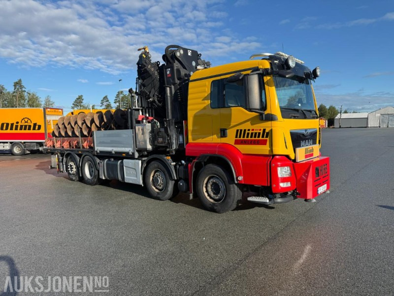 2017 MAN TGS 35.500 KRANBIL M/HIAB X-HIPRO 548 KRAN 8X4 HYDRODRIVE SERVICEHISTORIKK LAV KM. - Xe cẩu tự hành: hình 4 2017 MAN TGS 35.500 KRANBIL M/HIAB X-HIPRO 548 KRAN 8X4 HYDRODRIVE SERVICEHISTORIKK LAV KM. - Xe cẩu tự hành: hình 4