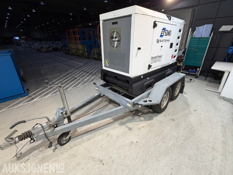 2017 SATEMA SDMO R44C3 40kVA 400V tilhengermontert strømaggregat - Trang thiết bị xây dựng: hình 1 2017 SATEMA SDMO R44C3 40kVA 400V tilhengermontert strømaggregat - Trang thiết bị xây dựng: hình 1