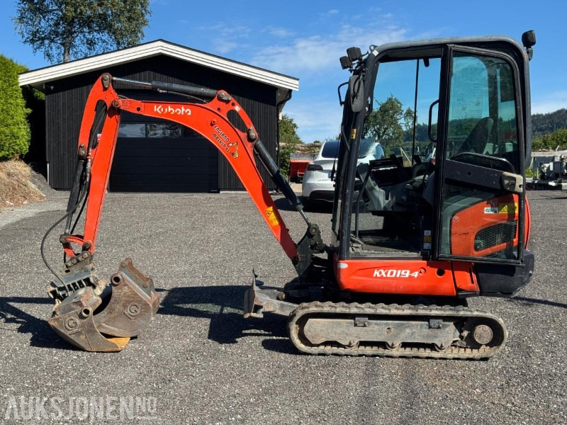 2018 Kubota KX019-4 minigraver med 3 skuffer - Máy xúc mini: hình 2 2018 Kubota KX019-4 minigraver med 3 skuffer - Máy xúc mini: hình 2