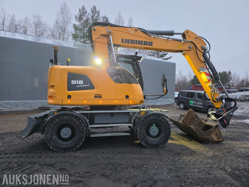 2018 Liebherr A918 compact litronic hjulgraver 18 T - Máy xúc: hình 5 2018 Liebherr A918 compact litronic hjulgraver 18 T - Máy xúc: hình 5