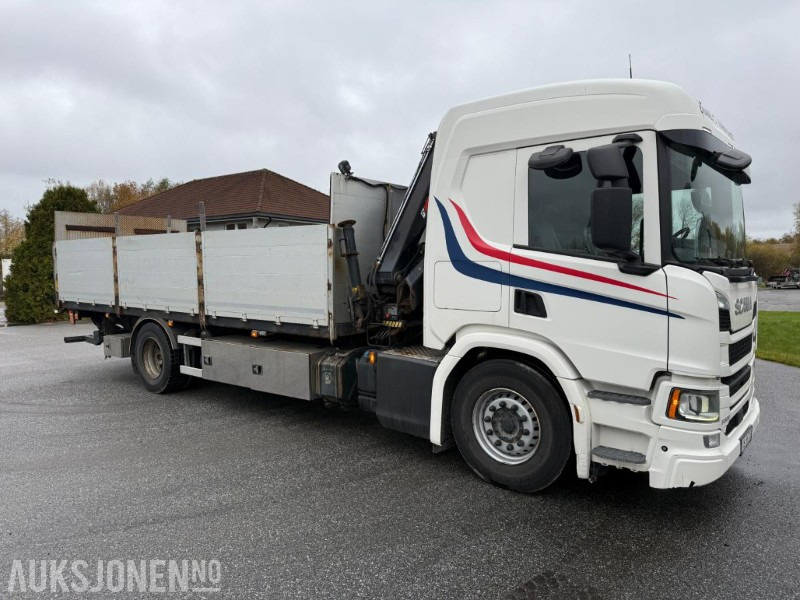 2018 Scania P 320 KRANBIL M/PLAN HIAB XS099 KRAN SERVICEHISTORIKK. - Xe cẩu tự hành: hình 2 2018 Scania P 320 KRANBIL M/PLAN HIAB XS099 KRAN SERVICEHISTORIKK. - Xe cẩu tự hành: hình 2