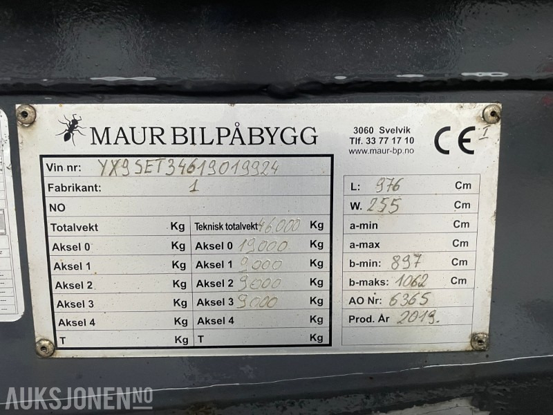 Xe ben 2018 Scania R580 6x4 m/2019 Maur tippsemi: hình 17 Xe ben 2018 Scania R580 6x4 m/2019 Maur tippsemi: hình 17