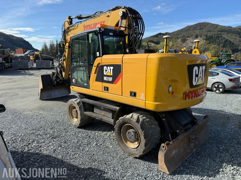 2018 Velholdt Cat M318F Hjulgraver med OilQuick Rotortilt, 9577 timer - Máy xúc: hình 4 2018 Velholdt Cat M318F Hjulgraver med OilQuick Rotortilt, 9577 timer - Máy xúc: hình 4