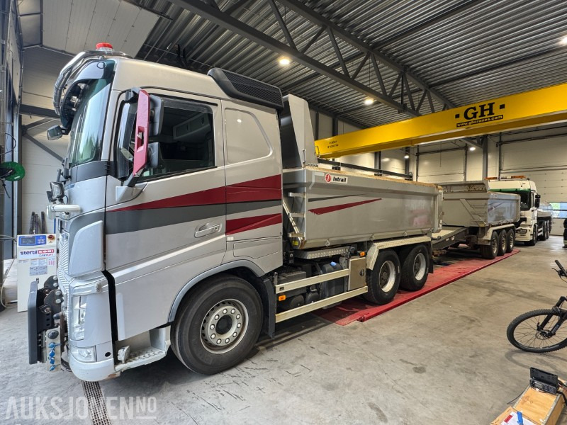 2018 Volvo FH 540 6X4 BRØYTERIGGET TIPPBIL MED ISTRAIL DUMPERKJERRE - Xe ben: hình 2 2018 Volvo FH 540 6X4 BRØYTERIGGET TIPPBIL MED ISTRAIL DUMPERKJERRE - Xe ben: hình 2