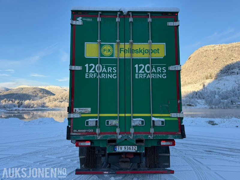 2018 Volvo FH 540 Skapbil med Bussbygg Volumax påbygg - Eu godkjent - Servicehistorikk - Xe tải hộp: hình 4 2018 Volvo FH 540 Skapbil med Bussbygg Volumax påbygg - Eu godkjent - Servicehistorikk - Xe tải hộp: hình 4