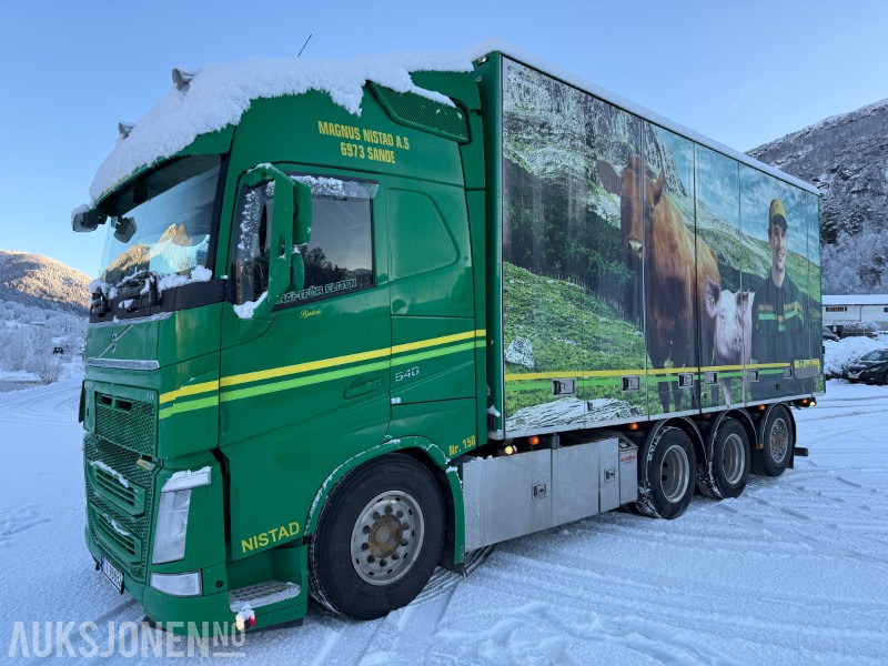 2018 Volvo FH 540 Skapbil med Bussbygg Volumax påbygg - Eu godkjent - Servicehistorikk - Xe tải hộp: hình 1 2018 Volvo FH 540 Skapbil med Bussbygg Volumax påbygg - Eu godkjent - Servicehistorikk - Xe tải hộp: hình 1