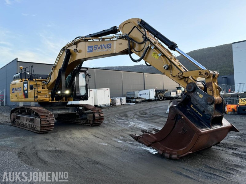 2019 Cat 352FXE - Grade Control - Sentralsmøring - Bunkringspumpe - Serviceavtale - Máy xúc: hình 3 2019 Cat 352FXE - Grade Control - Sentralsmøring - Bunkringspumpe - Serviceavtale - Máy xúc: hình 3