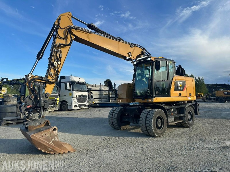 2019 Cat M318F hjulgraver med tiltrotator og skuff - Máy xúc: hình 1 2019 Cat M318F hjulgraver med tiltrotator og skuff - Máy xúc: hình 1