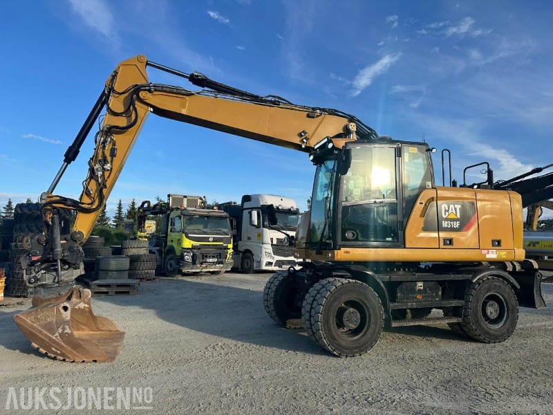 2019 Cat M318F hjulgraver med tiltrotator og skuff - Máy xúc: hình 2 2019 Cat M318F hjulgraver med tiltrotator og skuff - Máy xúc: hình 2