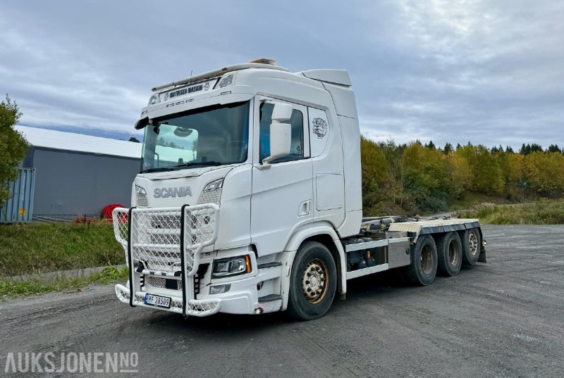 2019 Scania R500 tridem (8X4) KROKBIL - Joab L24 krok - Ny EU-godkjenning - Xe tải nâng móc: hình 1 2019 Scania R500 tridem (8X4) KROKBIL - Joab L24 krok - Ny EU-godkjenning - Xe tải nâng móc: hình 1