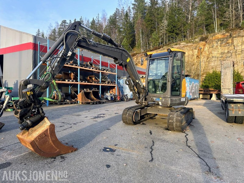 2019 VOLVO ECR50D MINIGRAVER 5 TONN STEELWRIST TILTROTATOR S40 1945 TIMER - Máy xúc mini: hình 1 2019 VOLVO ECR50D MINIGRAVER 5 TONN STEELWRIST TILTROTATOR S40 1945 TIMER - Máy xúc mini: hình 1