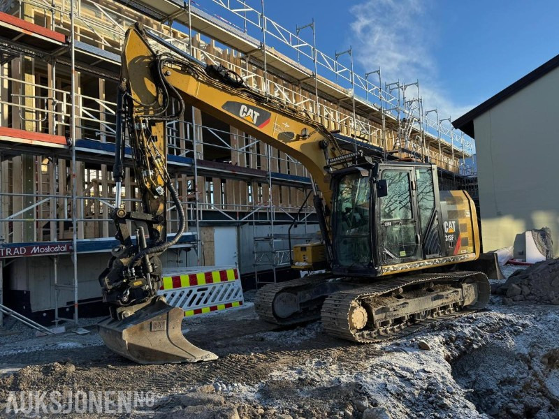 2020 Cat 313FL gravemaskin med maskinstyring / 2 skuffer / 5278 timer - Máy xúc: hình 1 2020 Cat 313FL gravemaskin med maskinstyring / 2 skuffer / 5278 timer - Máy xúc: hình 1