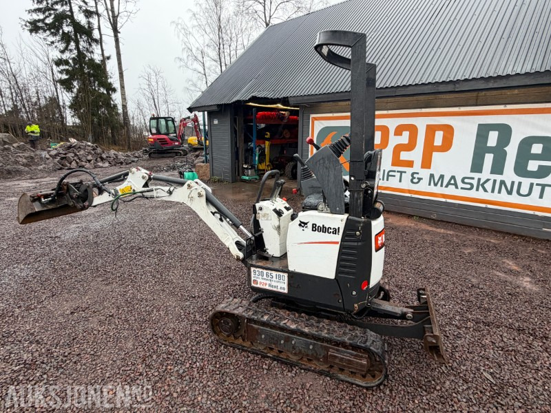 2021 Bobcat E10z minigraver - Pusseskuff 77 cm - SE hydraulisk tilt - Máy xúc mini: hình 3 2021 Bobcat E10z minigraver - Pusseskuff 77 cm - SE hydraulisk tilt - Máy xúc mini: hình 3