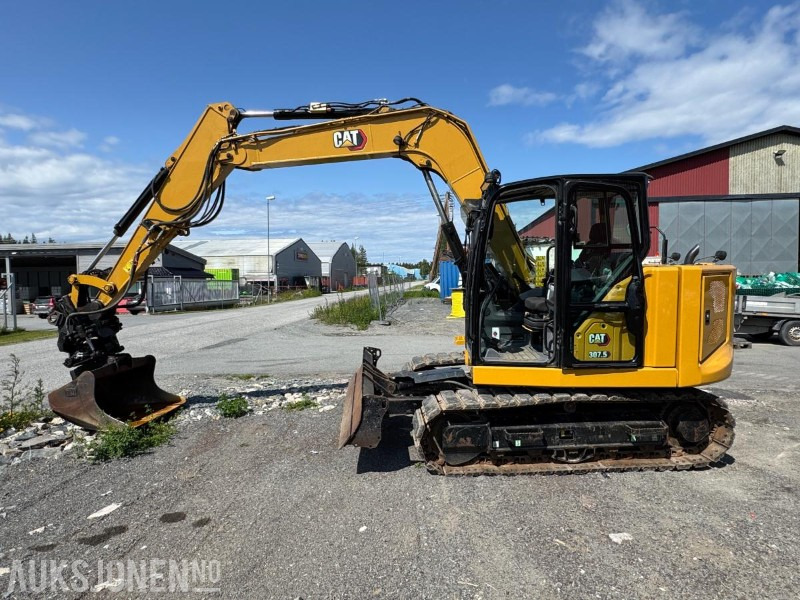 2021 Cat 307.5 gravemaskin med tiltrotator og sentralsmøring / 2 stk skuffer / årskontrollert - Máy xúc: hình 2 2021 Cat 307.5 gravemaskin med tiltrotator og sentralsmøring / 2 stk skuffer / årskontrollert - Máy xúc: hình 2