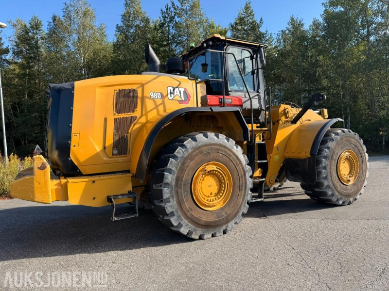 2021 Cat 980 Skuff 6.5 m3 Pon/Cat -3860t - servicehistorikk - Máy xúc lật bánh lốp: hình 2 2021 Cat 980 Skuff 6.5 m3 Pon/Cat -3860t - servicehistorikk - Máy xúc lật bánh lốp: hình 2