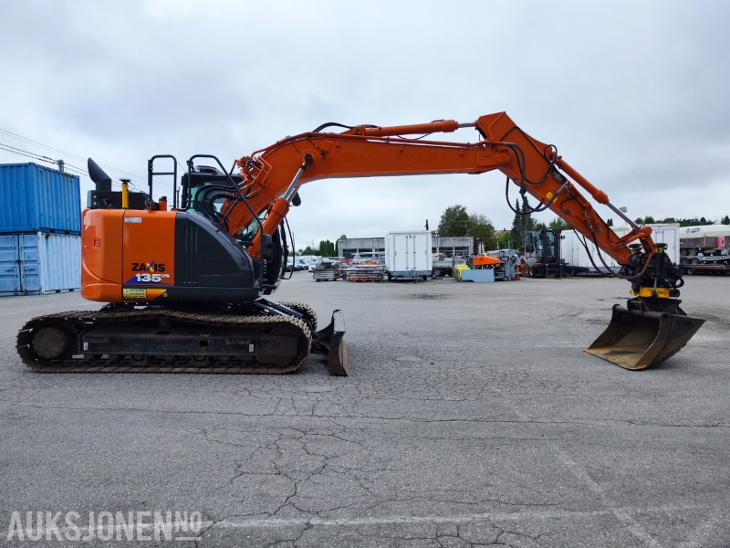 2021 Hitachi ZX135US-6 med 3D maskinstyring, tiltrotator og 3 skuffer - Máy xúc: hình 5 2021 Hitachi ZX135US-6 med 3D maskinstyring, tiltrotator og 3 skuffer - Máy xúc: hình 5