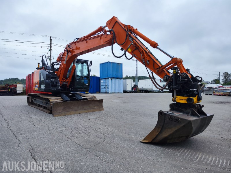 2021 Hitachi ZX135US-6 med 3D maskinstyring, tiltrotator og 3 skuffer - Máy xúc: hình 4 2021 Hitachi ZX135US-6 med 3D maskinstyring, tiltrotator og 3 skuffer - Máy xúc: hình 4