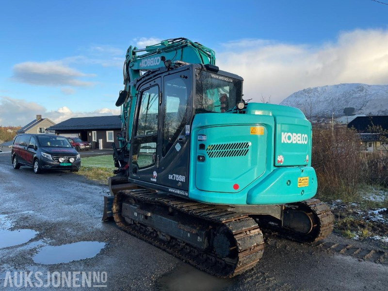 2021 Kobelco SK75SR-7 Gravemaskin med skjær, tiltrotator med gripekassett, nylig sertifisert, kun 2400 timer - Máy xúc mini: hình 4 2021 Kobelco SK75SR-7 Gravemaskin med skjær, tiltrotator med gripekassett, nylig sertifisert, kun 2400 timer - Máy xúc mini: hình 4
