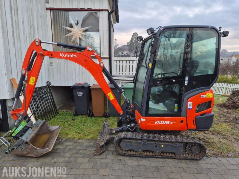 2021 Kubota KX019-4 minigraver, 723 timer - Máy xúc mini: hình 2 2021 Kubota KX019-4 minigraver, 723 timer - Máy xúc mini: hình 2