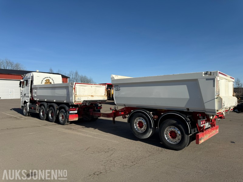 2022 MAN TGX 35.510 - Bil og henger. Grus og asfalt kasser - Xe ben: hình 4 2022 MAN TGX 35.510 - Bil og henger. Grus og asfalt kasser - Xe ben: hình 4