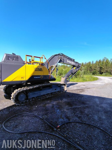 Máy xúc 2022 Volvo EC350EL beltegraver med webasto tansskuffe og Soosan pigghammer: hình 9