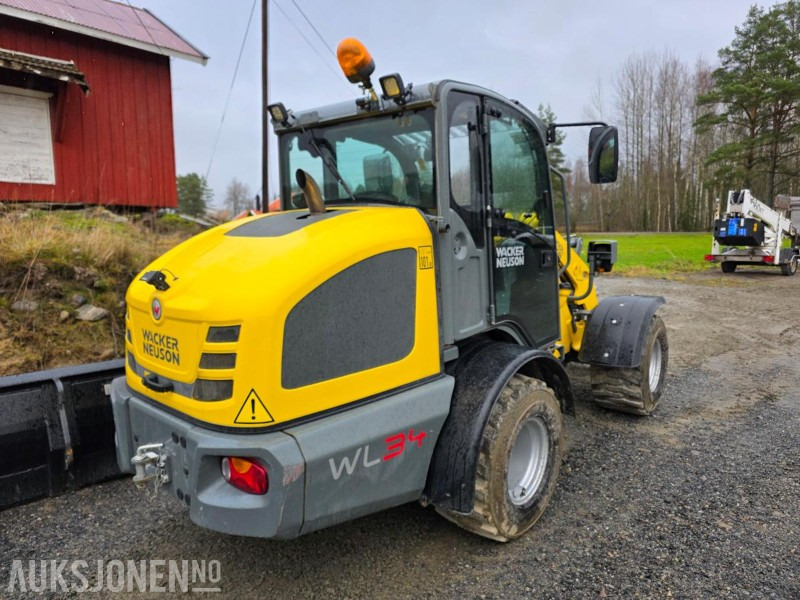 2022 Wacker Neuson WL 34 Hjullaster 485T KUN 2.15cm høy lasteskuffe og pallegaffel Hydraulisk HK Weidemann-feste - Máy xúc lật bánh lốp: hình 5 2022 Wacker Neuson WL 34 Hjullaster 485T KUN 2.15cm høy lasteskuffe og pallegaffel Hydraulisk HK Weidemann-feste - Máy xúc lật bánh lốp: hình 5