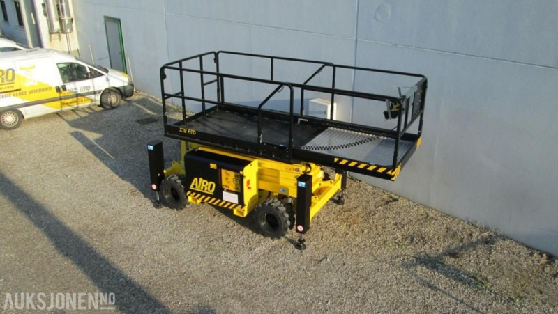 2023 Andre AIRO X12RTD, diesel sakselift - Nền bục trên không: hình 1 2023 Andre AIRO X12RTD, diesel sakselift - Nền bục trên không: hình 1