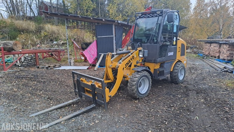 2023 Sino 810 hjullaster med skuffe, skjær og gafler - MVA fri - Máy xúc lật bánh lốp: hình 2 2023 Sino 810 hjullaster med skuffe, skjær og gafler - MVA fri - Máy xúc lật bánh lốp: hình 2