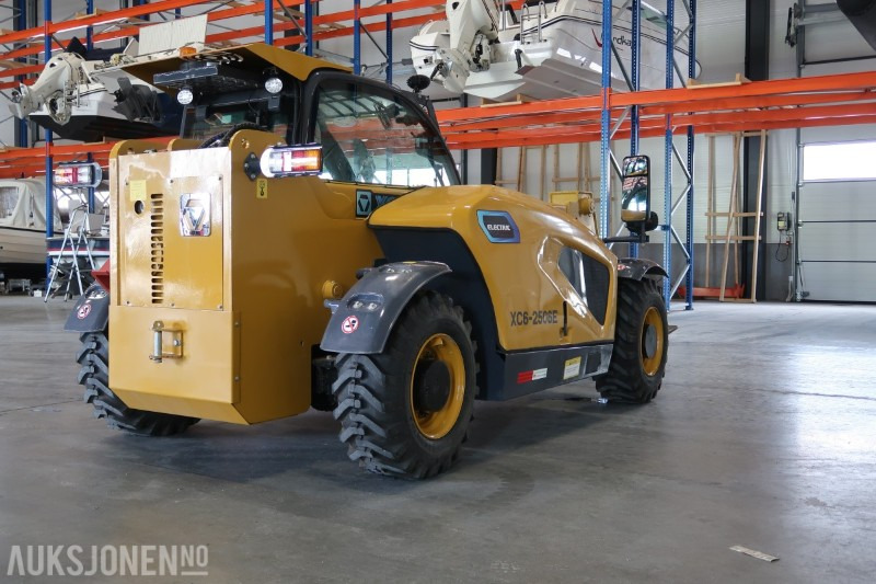 2023 XCMG XC6-2506E Elektrisk teleskoptruck - Skuff - Gafler - Lader, Kun 13 Timer - Xe nhấc hình viễn vọng kính: hình 5 2023 XCMG XC6-2506E Elektrisk teleskoptruck - Skuff - Gafler - Lader, Kun 13 Timer - Xe nhấc hình viễn vọng kính: hình 5