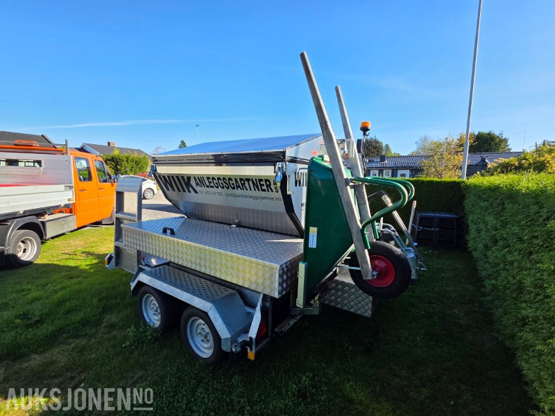 2024 Brian James Trailers A-Type asfalthenger med 2021 Svepac F 90A vibroplate 2.9kW, 2022 Honda EU22i strømaggregat og utstyr - Trang thiết bị xây dựng: hình 3 2024 Brian James Trailers A-Type asfalthenger med 2021 Svepac F 90A vibroplate 2.9kW, 2022 Honda EU22i strømaggregat og utstyr - Trang thiết bị xây dựng: hình 3