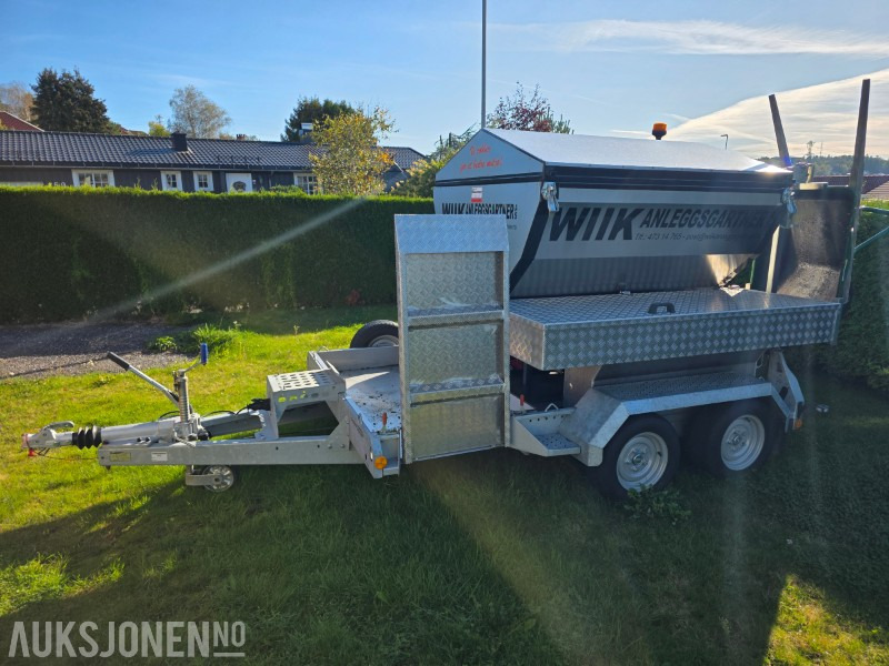 2024 Brian James Trailers A-Type asfalthenger med 2021 Svepac F 90A vibroplate 2.9kW, 2022 Honda EU22i strømaggregat og utstyr - Trang thiết bị xây dựng: hình 1 2024 Brian James Trailers A-Type asfalthenger med 2021 Svepac F 90A vibroplate 2.9kW, 2022 Honda EU22i strømaggregat og utstyr - Trang thiết bị xây dựng: hình 1