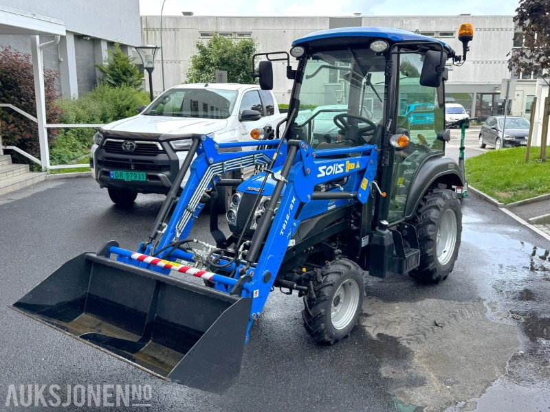 2024 Solis 26 HST minitraktor | kun 15 timer | 4WD | frontlaster m/ skuffe | varmeapparat - Máy cày: hình 1 2024 Solis 26 HST minitraktor | kun 15 timer | 4WD | frontlaster m/ skuffe | varmeapparat - Máy cày: hình 1